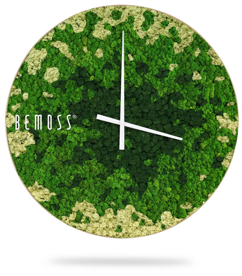 Reloj de musgo BEMOSS® SPLASH Green