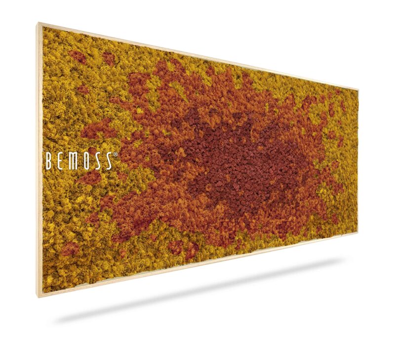 Cuadro de musgo BEMOSS® SPLASH Sienna