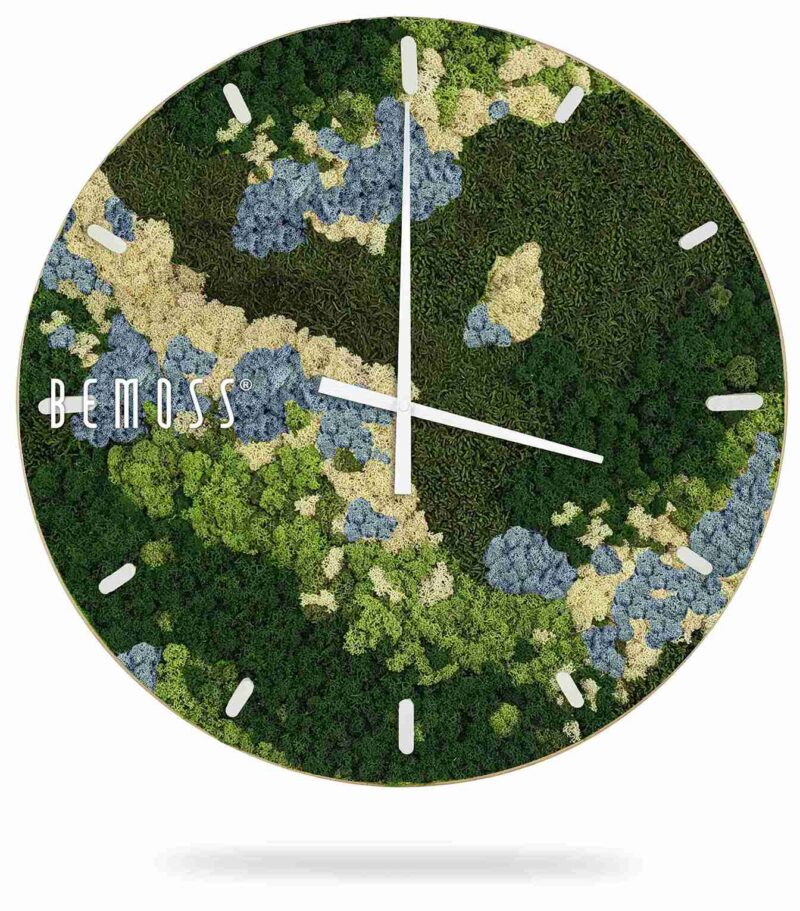Reloj de musgo BEMOSS® ORTHO ICE con esfera